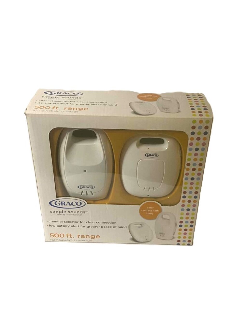 Graco Simple Sounds 2L00 Analog Baby Monitor – New in Original Box